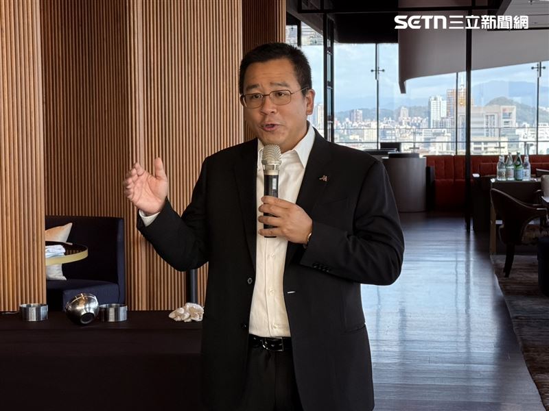 台北萬豪酒店的常務董事劉恒昌。(圖/記者李育道攝影)