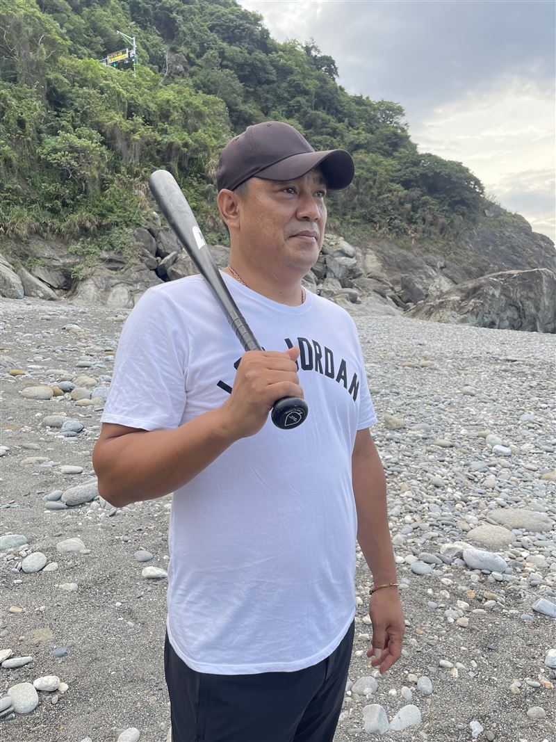 陳金鋒十多年前就曾上過沈文程的節目。(圖/三立提供)
