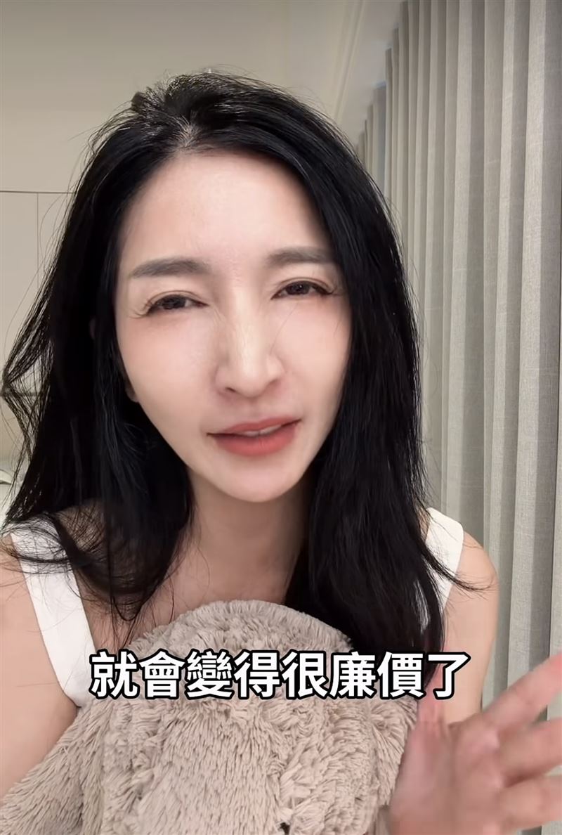 Grace表示關心過多會變廉價。(圖/翻攝自IG)