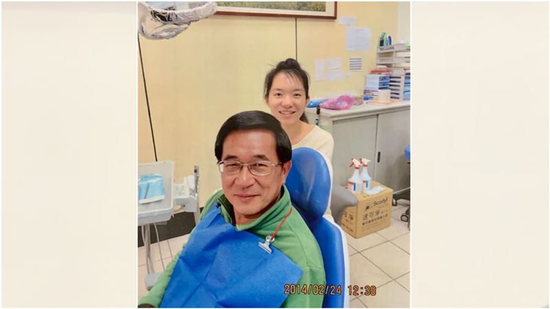 陳水扁突曬舊照　父女中監同框畫面曝！