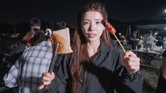 李多慧來台4年解鎖台式中秋！辦烤肉派對