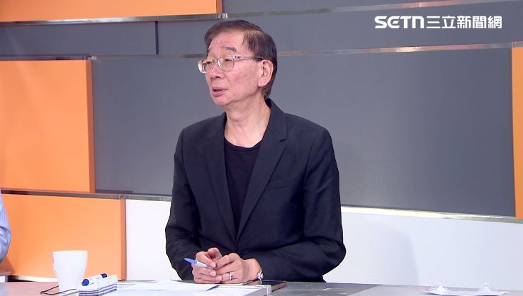 尙毅夫說洋流。(圖/前進新台灣)
