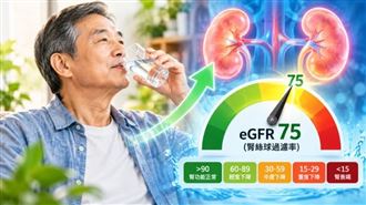 腎絲球過濾率35升75！醫揭60歲男護腎關鍵