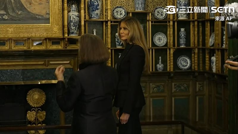 梅蘭妮亞更是親自籌備國宴。(圖/AP授權)