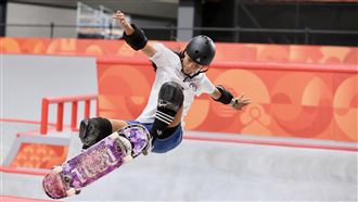 14歲滑板天才少女林逸凡　奪台灣亞運首銀