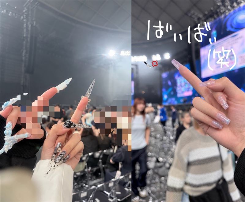 原本是韓團粉絲聚集的音樂活動,卻因現場安排及表演內容等問題,引發日本觀眾不滿。(圖/翻攝自X平台@jkyxhn、@callmetaidapls)