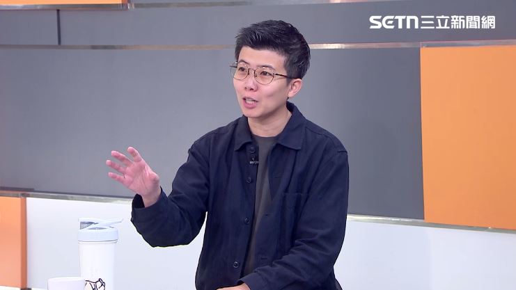苗博雅說沈伯洋、蔣萬安滷肉飯事件。(圖/前進新台灣)