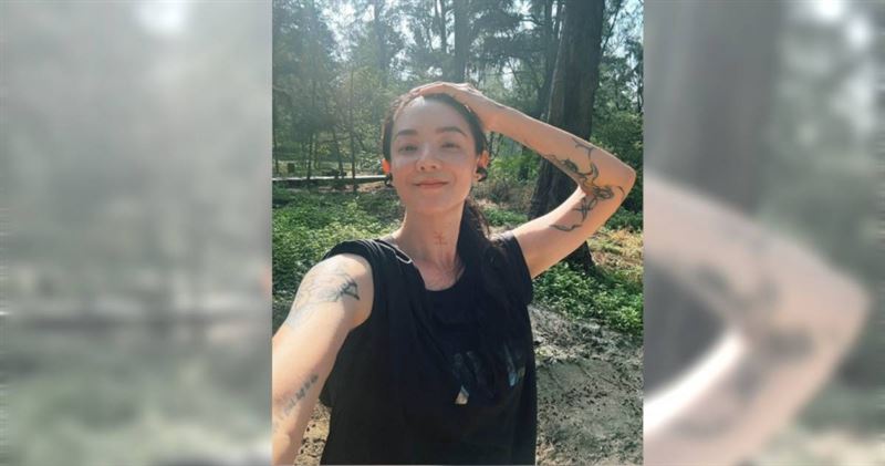 女星歐陽靖在臉書分享自己1年瘦20公斤的秘訣，更分享減重的關鍵原因。（圖／翻攝自臉書／GinOy 歐陽靖）