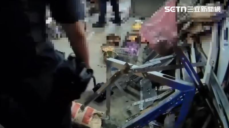 中秋節新北市板橋區發生家暴案。(圖/翻攝畫面)