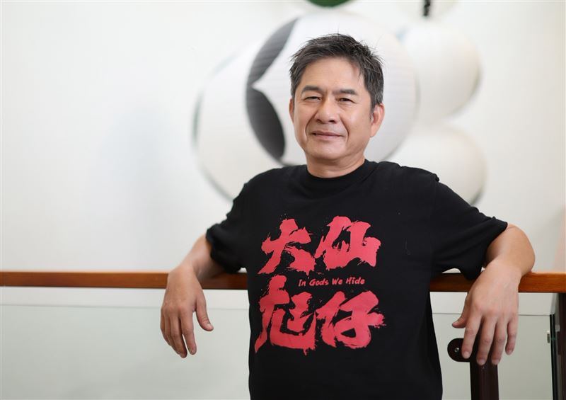 洪都拉斯和牧森在電影中有精彩飆戲與互動。（圖／記者鄭孟晃攝影）