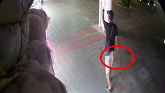 員林車站驚魂夜！男揮舞雙刀叫囂嚇壞路人