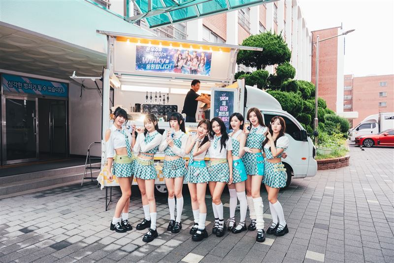 新生女子團體W!nky全新出道單曲MV正式上線。(圖/泰坦星文創提供)