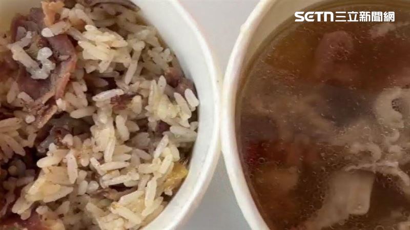 彰化羊肉節現場還免費發放羊肉米糕、羊肉湯等美食