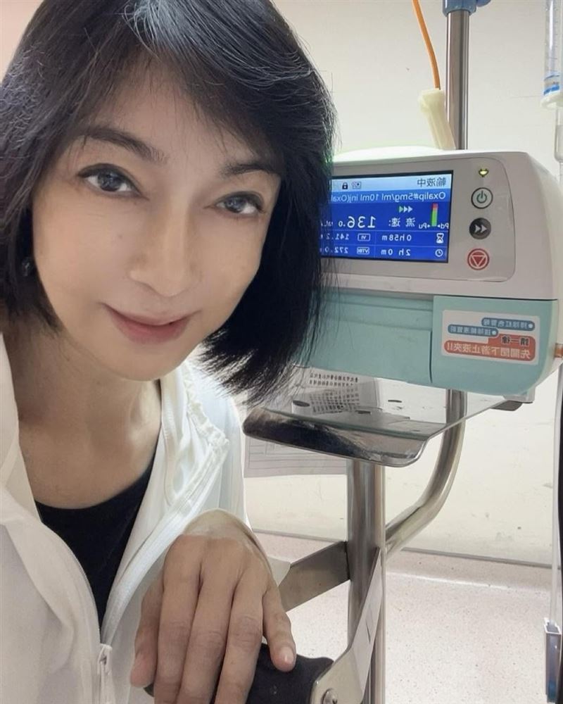 顧婕積極抗癌。(圖/翻攝自臉書)