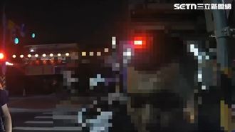 新莊男深夜自撞分隔島！神情恍惚抓包毒駕
