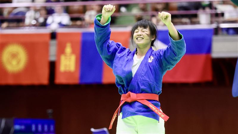 台灣女子57公斤級好手王品淳以5:0輕取伊朗對手,闖進準決賽。(圖/代表團提供)
