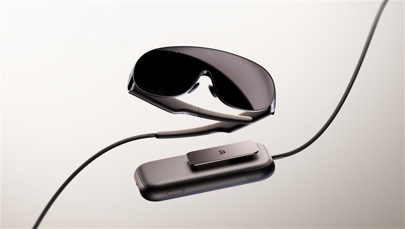Meta VR Glasses初亮相,以眼鏡般輕盈帶來IMAX等級影院體驗與完整空間運算。(圖/Meta提供)