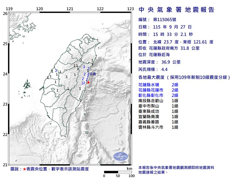 圖/中央氣象署