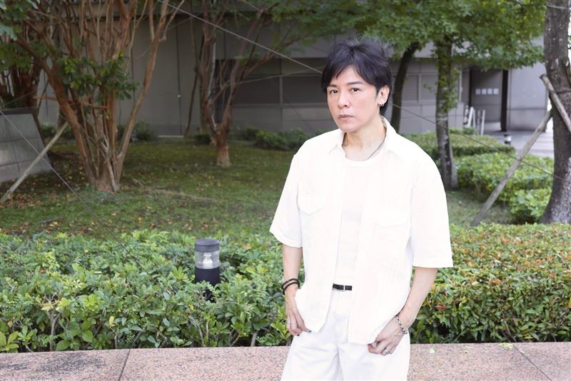 金志遙結束10年感情,深陷低潮。(圖/記者田俊彥攝影)