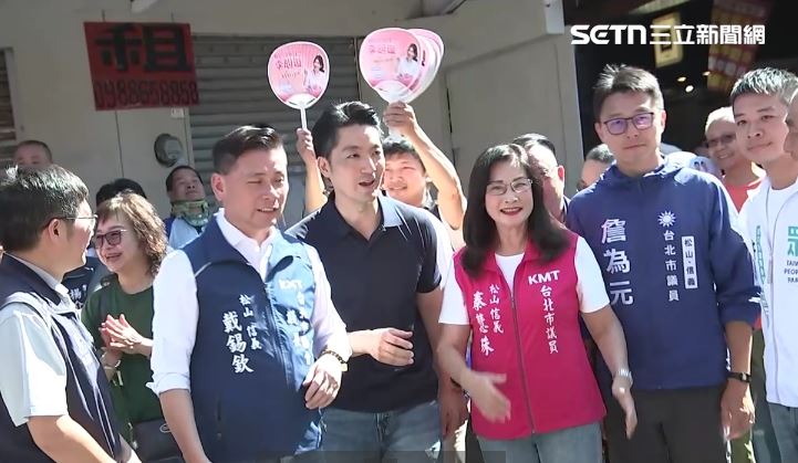「洋流」來勢洶洶,國民黨北市黨部主委、北市議會議長戴錫欽認為國民黨的小雞對蔣萬安深具信心。(圖/翻攝畫面)