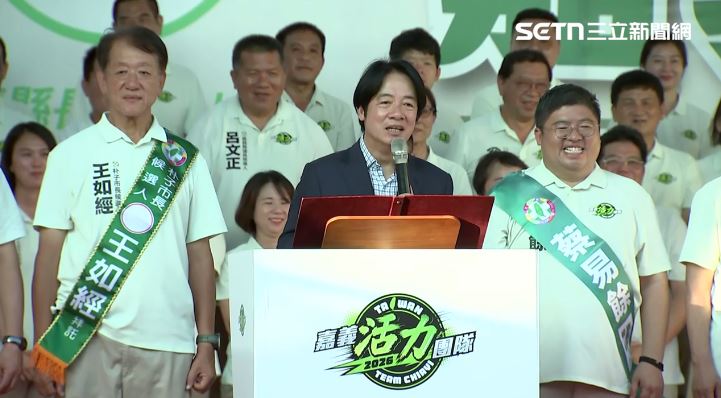 幽默拉抬蔡易餘　賴清德：瘦了就不可愛