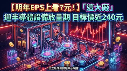 盟立明年EPS喊看7元　目標價上看240元！