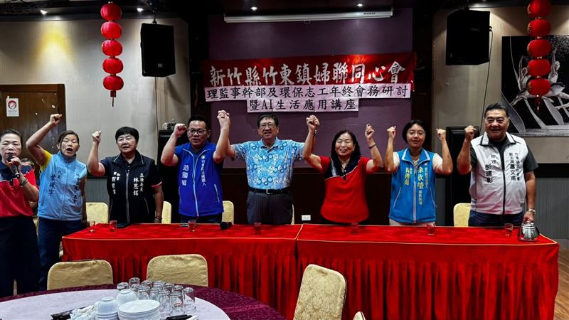 國民黨新竹縣黨部主委楊文科斥騙票背叛者:應予唾棄。(圖/國民黨新竹縣黨部提供)