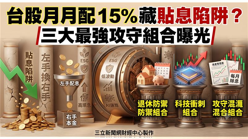 別只看年化15%！ 三大最強月月配出列