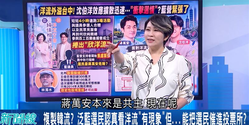 呂惠敏犀利提問。(圖/三立新聞)