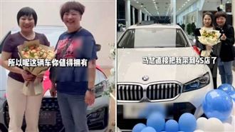 心疼員工騎車淋雨　女老闆豪送百萬BMW