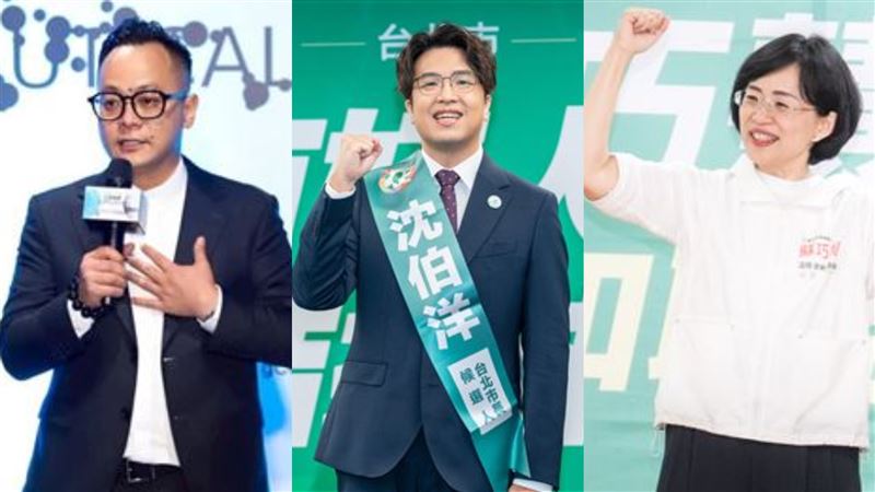 林濁水直言,由沈伯洋帶動起來的「洋流」外溢加乘效應持續擴大。(組合圖/翻攝自童子瑋臉書、民進黨提供、蘇巧慧競辦提供)