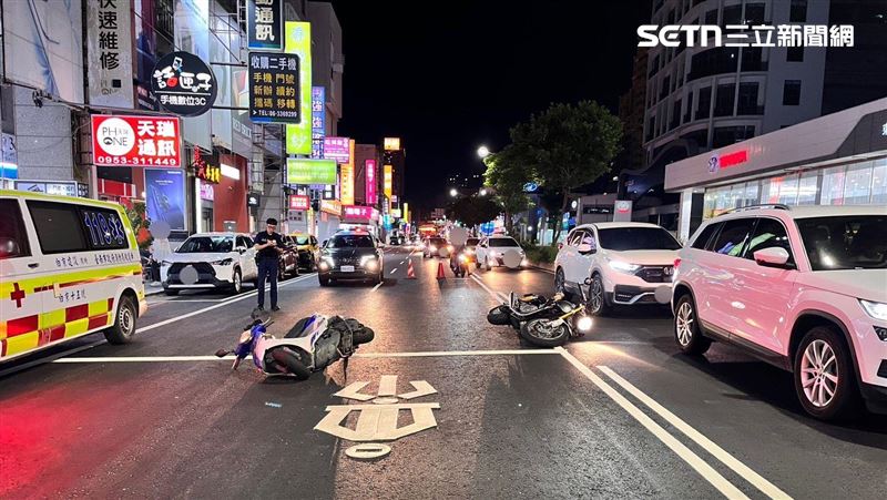 台南2線3星警官酒駕追撞重機!下場慘了