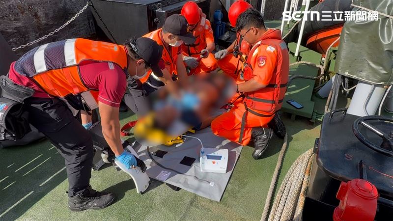船長落海昏迷猛按CPR…返港直送醫院搶命
