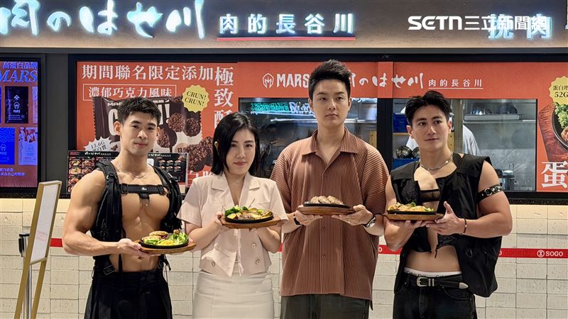 肉的長谷川攜手乳清蛋白品牌「戰神MARS」推出4款高蛋白套餐。(圖/記者賴俊佑攝影)