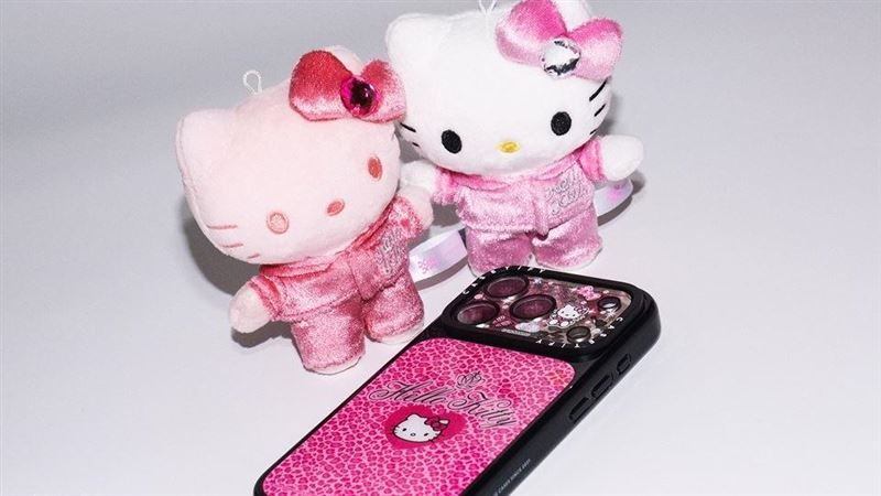 Kitty聯名CASETiFY 前衛豹紋、復古圖騰…