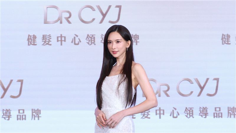 林志玲出席品牌記者會。(圖/記者鄭孟晃攝影)
