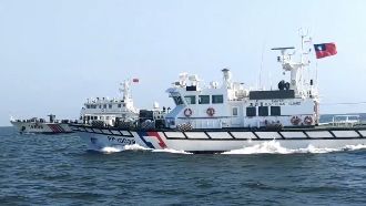 國慶前夕中國海警擾金門　海巡併航應處