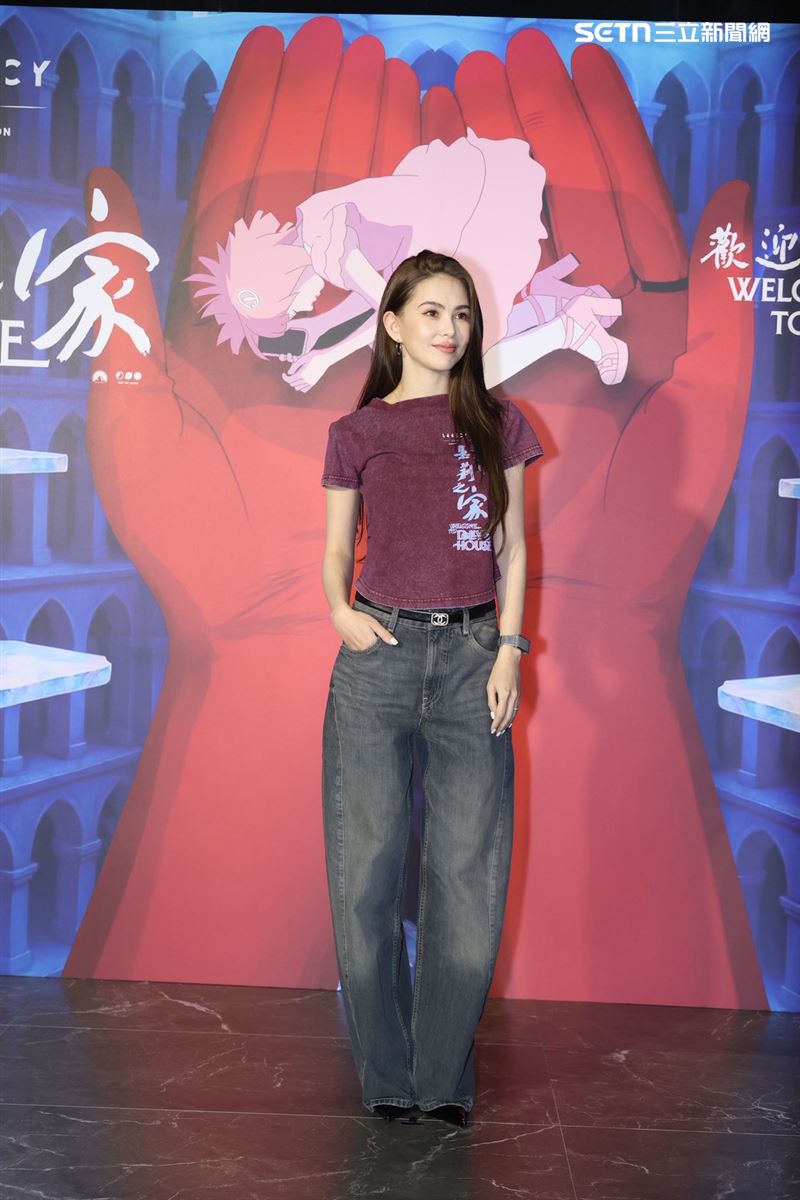 昆凌和邱以太在片中有對手戲。(圖/記者鄭孟晃攝影)