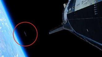 SpaceX直播驚見UFO？巨大神祕物體畫面曝