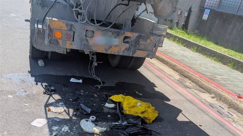 水泥車突倒車！女大生「人車遭輾過」死亡