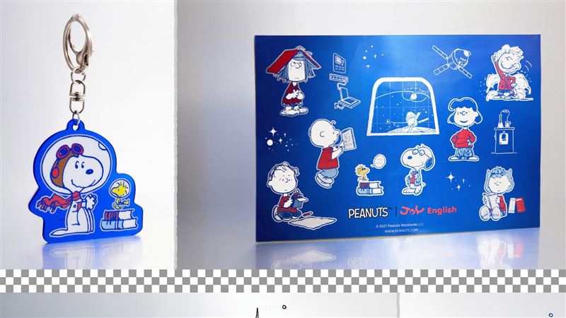 佳音英語 x Snoopy　聯名周邊萌翻登場