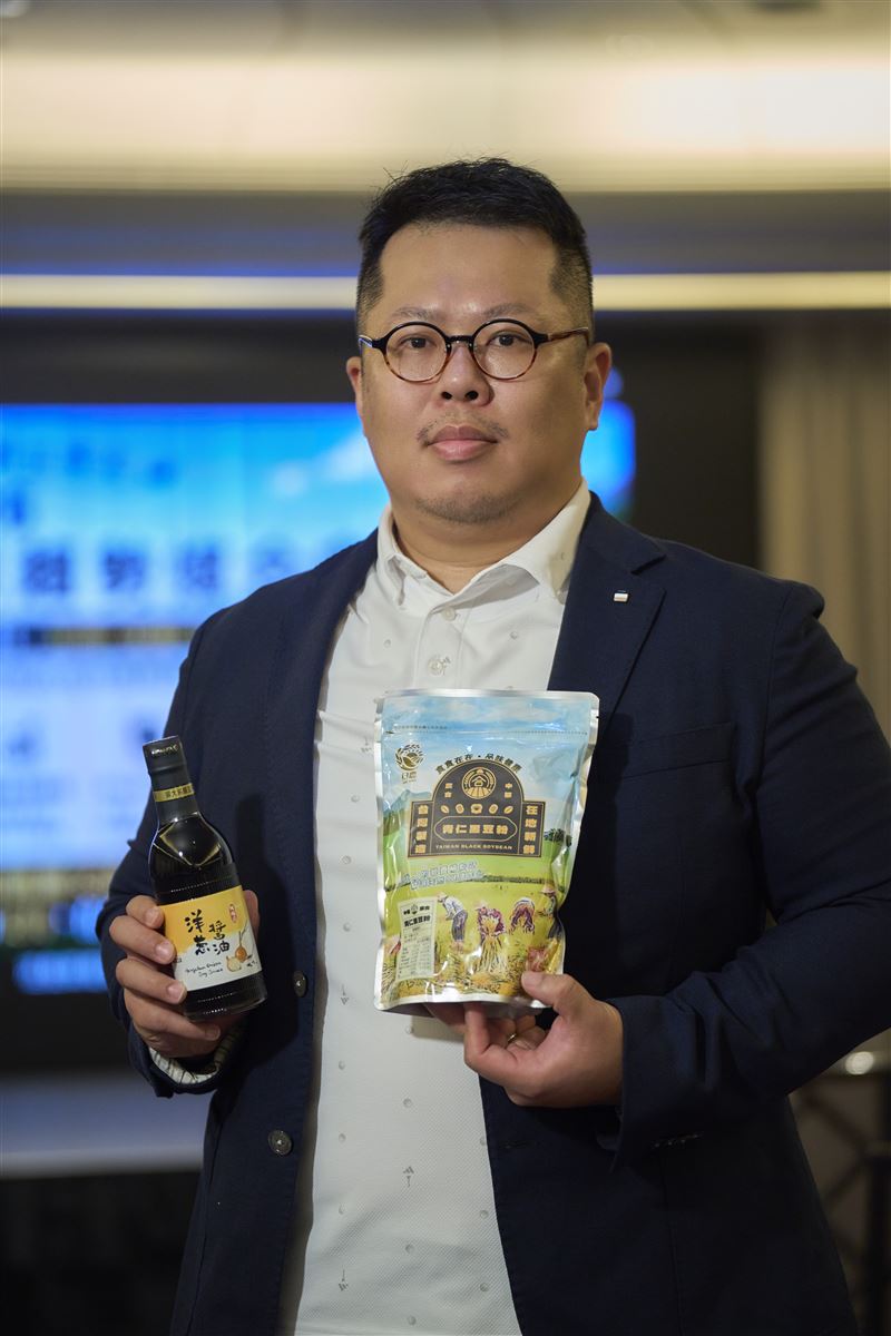 南畝王執行長林宗富指出，國產大豆種植面積穩定成長