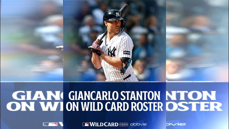 史坦頓(Giancarlo Stanton)傷愈歸隊。(圖/翻攝自X平台 @MLB)