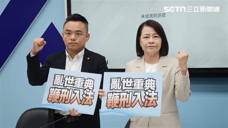 國民黨團推動鞭刑入法　盼遏阻4大重罪