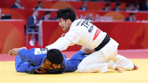 「柔道男神」楊勇緯亞運2連勝　闖進4強賽
