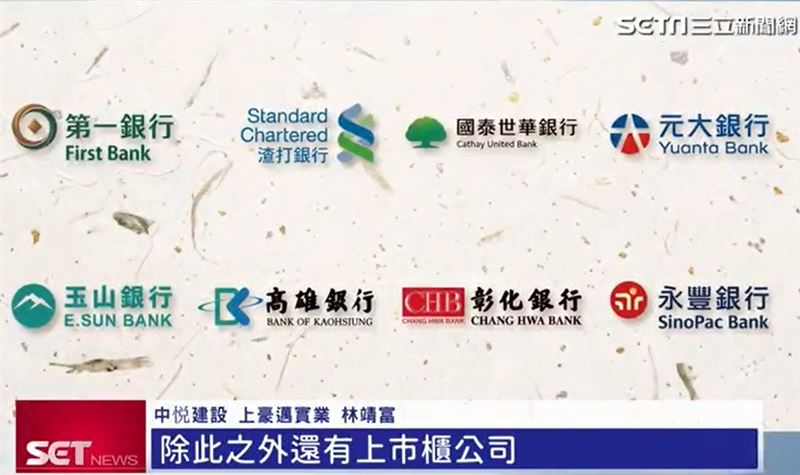 中悦建設 上豪邁實業林靖富提到,已有超過8家旗艦銀行進駐中悦金融中心,還有勤誠、崇越電、互動資通、大亞電纜等知名企業都已經成為中悦的商戶