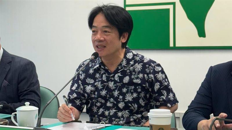 賴清德主持民進黨中常會(圖/翻攝自林俊憲臉書)