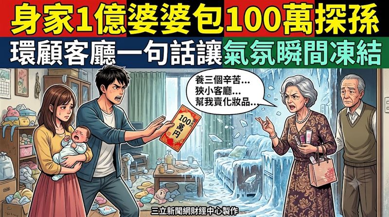 富婆帶百萬賀禮登門　話鋒一轉全變了