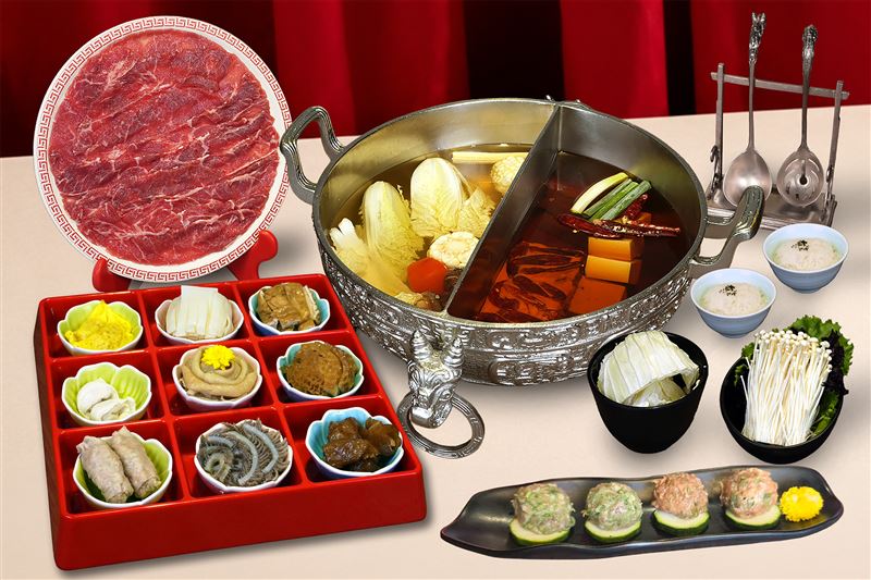 「菊花盛開 麻辣老火鍋」南北雙店限時4天推出「雙人套餐買1送1」活動。(圖/馬辣集團提供)