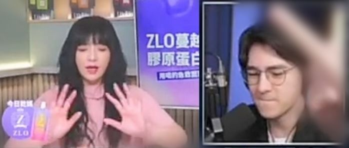 錫蘭對「國師」唐綺陽謾罵比中指，數度稱對方為「唐揚雞」人身攻擊。（圖／翻攝自Threads）